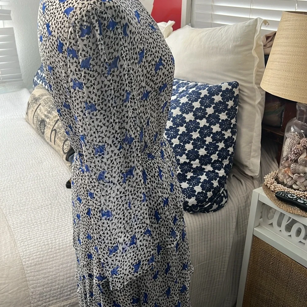 Maje Flower Print Dress - Picture 5 of 10